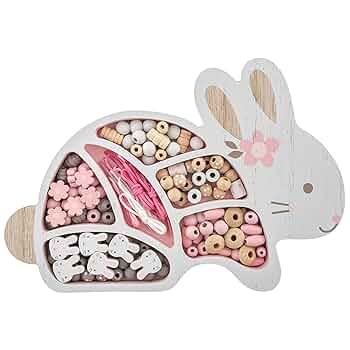 Amazon.com: Stephen Joseph, Wooden Bead Kit for Kids, 125